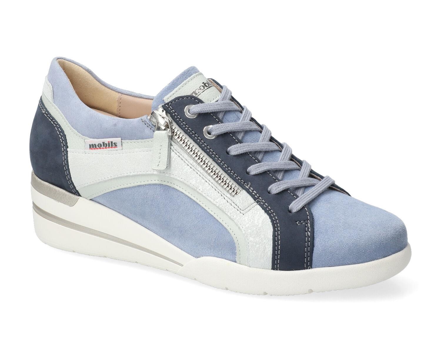 lacets femme modèle Chlea Bleu ciel - Mephisto
